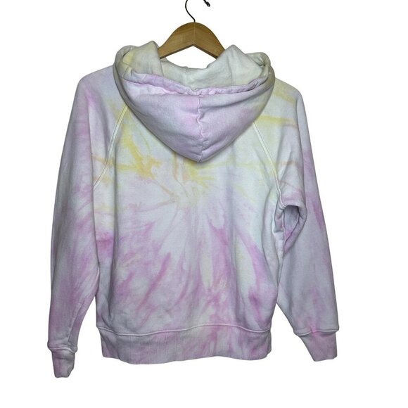 Reformation Tanner Classic Tie Dye Hoodie Womens Size XS Sweatshirt Soft Knit - Picture 8 of 8